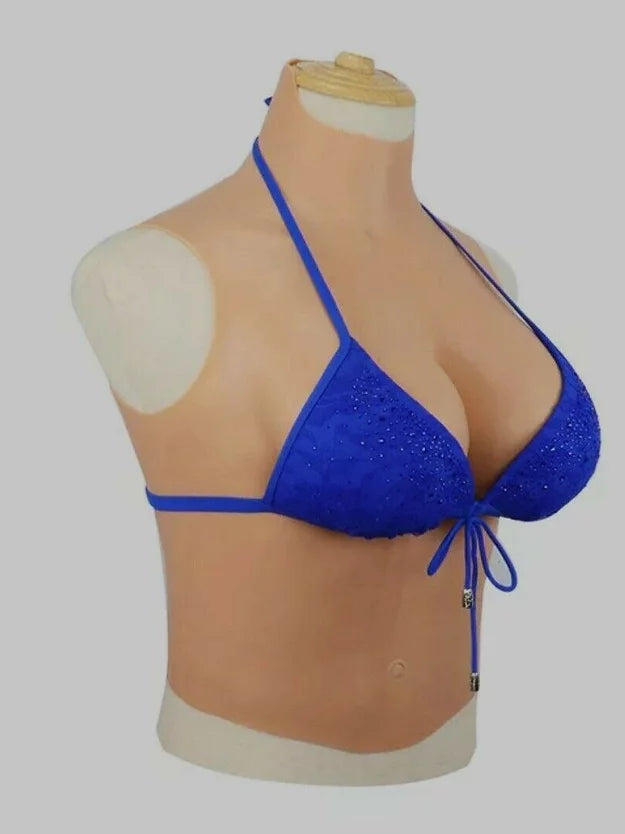 Half Body Silicone Breast Forms D Cup
