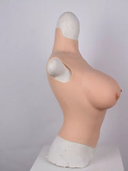 Half Body Silicone Breast Forms D Cup