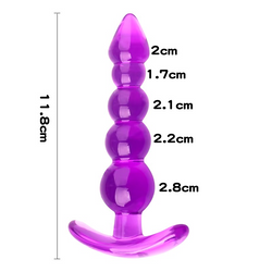 Soft Silicone Anal Beads