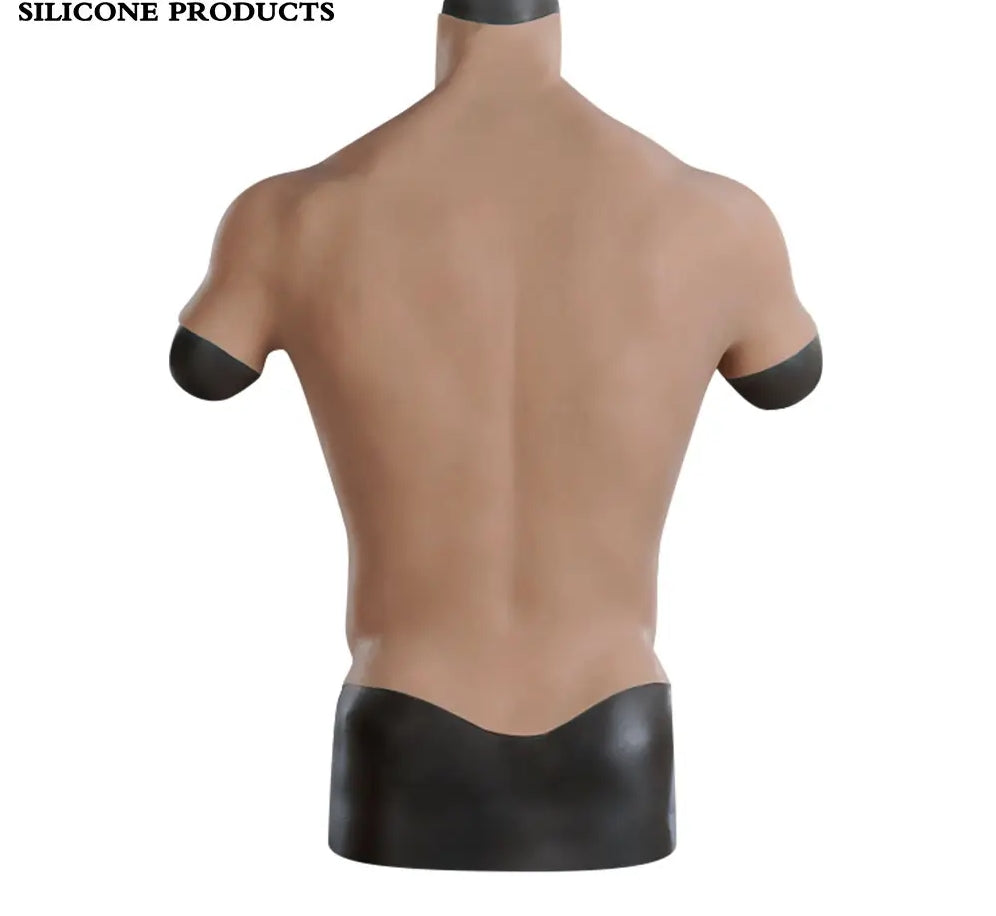Mens Silicone Muscle Body Suit