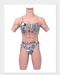 Female Silicone Body Muscle Suit