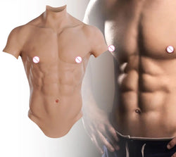 Mens Silicone Muscle Body Suit