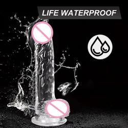 Suction Cup Dildo in 4 Sizes