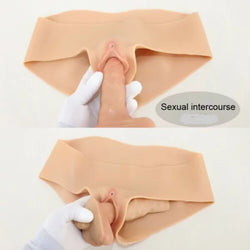 Silicone Vagina Pants