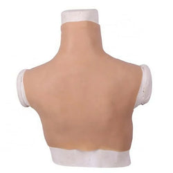 Silicone Breast Forms D Cup (Cotton Filling)