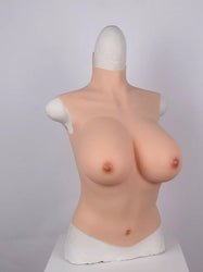 Half Body Silicone Breast Forms D Cup