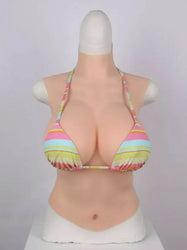 Half Body Silicone Breast Forms D Cup
