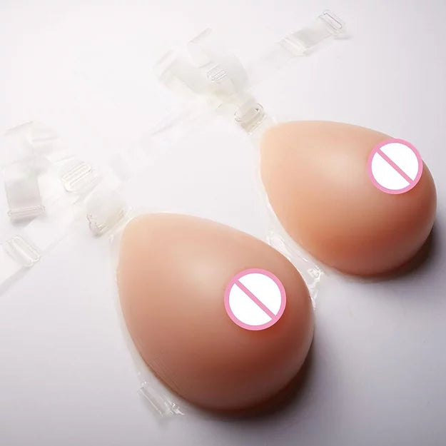 Strap On Silicone Breast Forms G Cup
