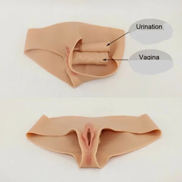 Silicone Vagina Pants