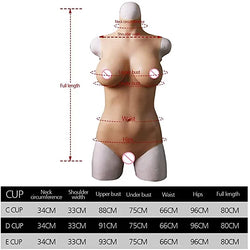 Female Silicone Body Suit C Cup