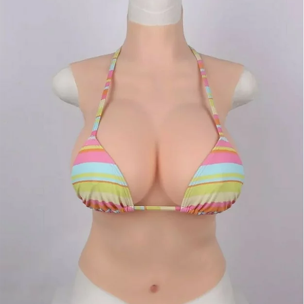 Half Body Silicone Breast Forms D Cup