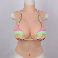 Half Body Silicone Breast Forms C Cup