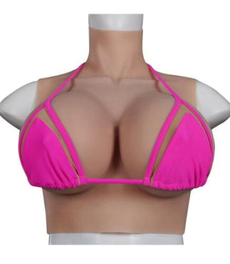 Silicone Breast forms Breastplate H Cup Fake Boobs Mastectomy Crossdressing