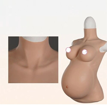 Silicone Breast Forms Pregnancy Belly Pregnant Crossdresser Drag Trans Fake Boob