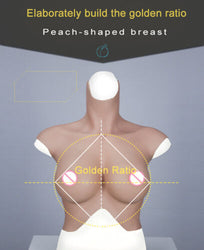 Premium Model Silicone Breast Form Plate