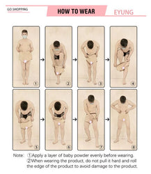 Female Silicone Vagina Pants Long Leg