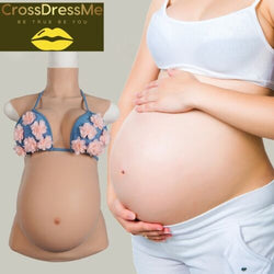 Silicone Breast Forms Pregnancy Belly Pregnant Crossdresser Drag Trans Fake Boob